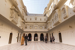 Junagarh Fort, Anup Mahal Courtyard